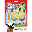 Obrázok z 100 samolepiek s maľovankovými listami Bing