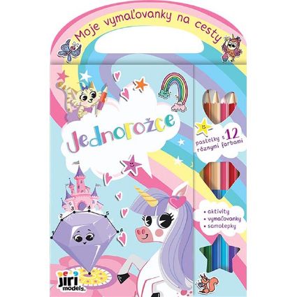 Picture of Moje maľovanky na cesty Jednorožce