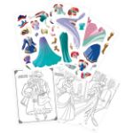 Picture of Magnetické obliekanie s maľovankou Disney Princezné