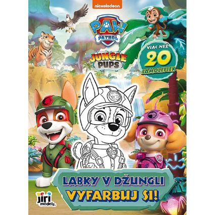 Picture of Vyfarbuj si! Labková patrola Labky v džungli