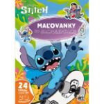Obrázok z Maľovanky A4 so samolepkami Stitch