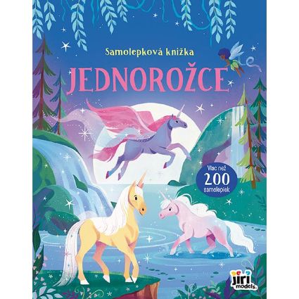 Obrázok z Samolepková knižka Jednorožce