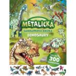 Obrázok z Metalická samolepková knižka Dinosaury