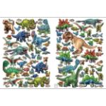 Obrázok z Metalická samolepková knižka Dinosaury