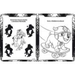 Obrázok z 100 samolepiek s maľovankami Labková patrola