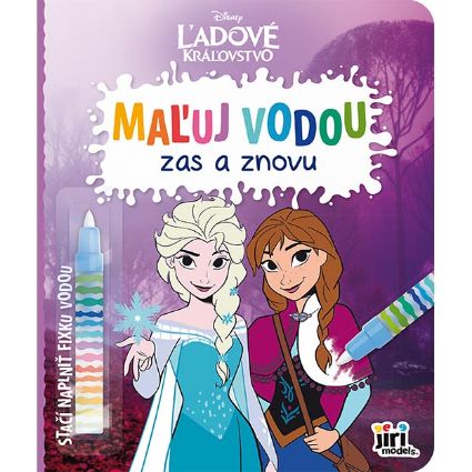 Obrázok z Maľuj vodou zas a znovu Ľadové kráľovstvo