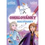 Obrázok z Maľovanky A5 Ľadové kráľovstvo