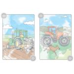 Obrázok z Maľuj vodou Traktory